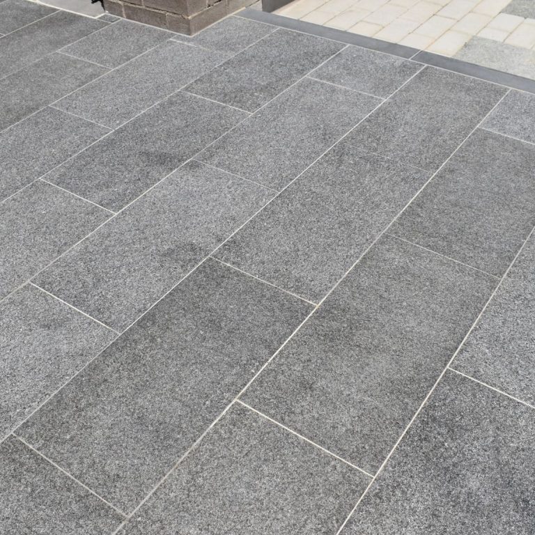 Sesame Black Exfoliated Pavers | Sesame Black Exfoliated Pavers